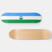 Kabardino Balkaria Fahne Skateboard (Horizontal)