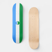Kabardino Balkaria Fahne Skateboard (Vorderseite)