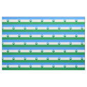 Kabardino Balkaria Fahne Stoff (Fat Quarter (45,7 x 55,9 cm))