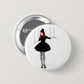 Kabarett Button (Vorne & Hinten)