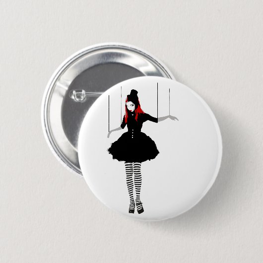 Kabarett Button (Vorne & Hinten)