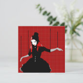 Kabarett Einladung (Stehend Vorderseite)