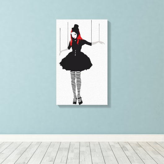 Kabarett Leinwanddruck (Insitu (Holzboden))