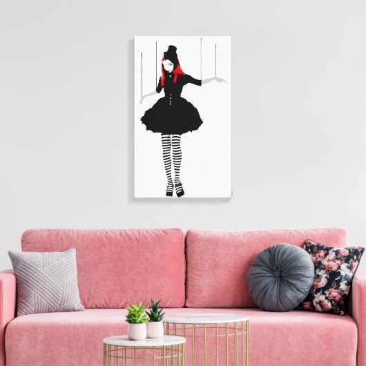 Kabarett Leinwanddruck (Insitu (Wohnzimmer))