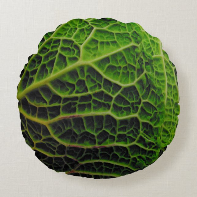 KABBAGE THROW PILLOW RUNDES KISSEN (Vorderseite)