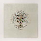 Kabbalah Der Baum des Lebens auf der Leinwand Puzzle (Vertikal)