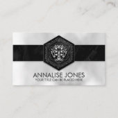 Kabbalah Der Baum des Lebens Heilige Geometrie Orn Visitenkarte (Vorderseite)