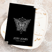 Kabbalah Der Baum des Lebens Schmetterlingsschmuck Visitenkarte