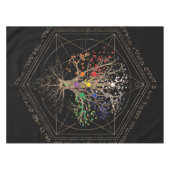 Kabbalah Der Baum des Lebens Tischdecke (Vorderseite (Horizontal))