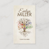 Kabbalah Der Baum des Lebens Visitenkarte (Vorderseite)