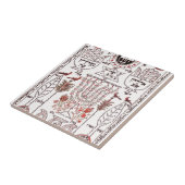 Kabbalah Entwurf Fliese (Seite)