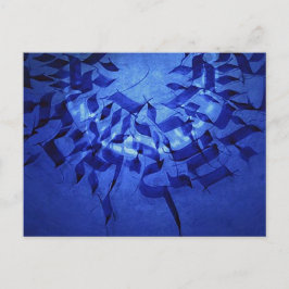 Kabbalah Letters Postkarte