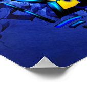 Kabbalah Meditation Poster (Ecke)