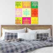 Kabbalah Pop Art Leinwanddruck (Insitu (Schlafzimmer))