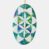 Kabbalah Tree of Life Keramik Ornament (Rechts)