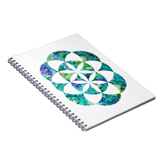 Kabbalah Tree of Life Notizblock (Rechte Seite)