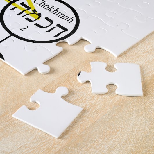 Kabbalistic Tree of life hebrew sephiroth  Puzzle (Seite)