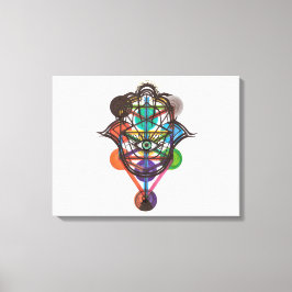 Kabbalistischer Baum Leinwanddruck