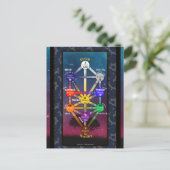 Kabbalistisches Tarot-Tool | Postkarte (Stehend Vorderseite)