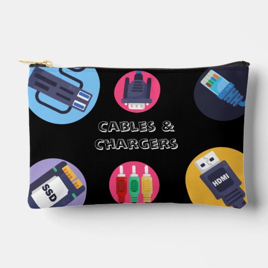 Kabel & Ladegeräte Zubehörtasche (Vorderseite)