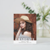 KABEL | Modernes Foto Abschluss Postkarte (Stehend Vorderseite)