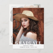 KABEL | Modernes Foto Abschluss Postkarte (Vorne/Hinten)