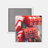 Kabelanschluss eines Computers Magnet (Vorderseite/Rückseite)