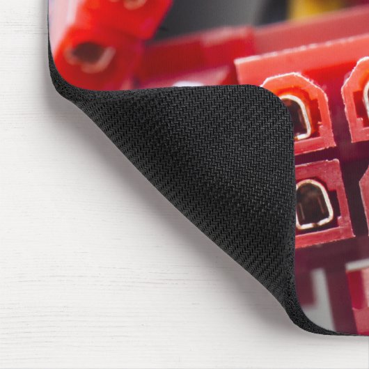 Kabelanschluss eines Computers Mousepad (Ecke)