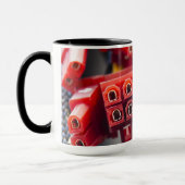 Kabelanschluss eines Computers Tasse (Links)