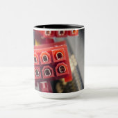 Kabelanschluss eines Computers Tasse (Zentrum)