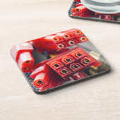 Kabelanschluss eines Computers Untersetzer (Linke Seite)