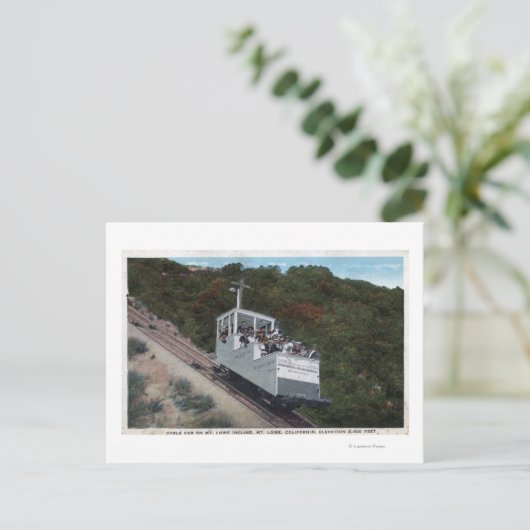 Kabelfernsehen im Incleinblick Postkarte (Stehend Vorderseite)