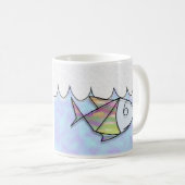 Kabelfisch Kaffeetasse (VorderseiteRechts)