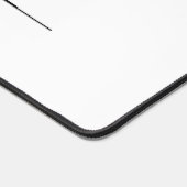 Kabelgebunden für Statistik-Statistiken Bell-Curve Schreibtischunterlage (Ecke)