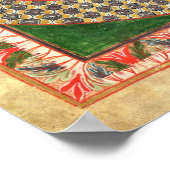 Kabeljau. 1948 Christus in Majestät Poster (Ecke)