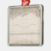 Kabeljau-Kanal Ornament Aus Metall (Links)