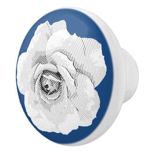 Kabelknopf für benutzerdefinierte Rose Keramikknauf (Rechts)