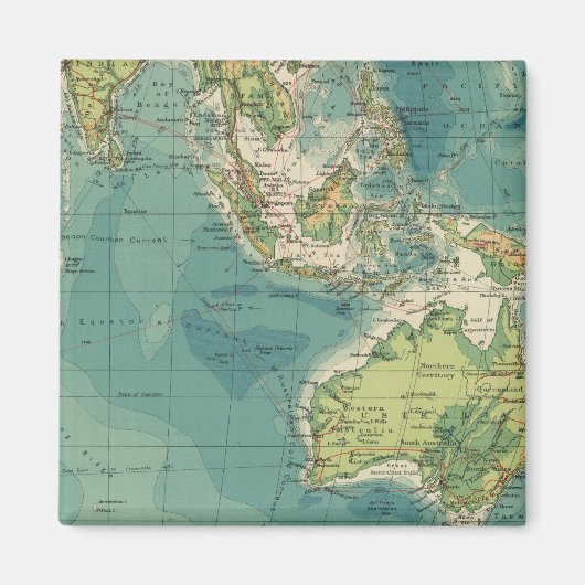 Kabeln im Indischen Ozean, Wireless-Stationen Magnet (Vorne)