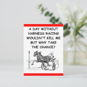 Kabelrennen Postkarte (Stehend Vorderseite)