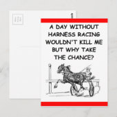 Kabelrennen Postkarte (Vorne/Hinten)