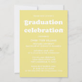 KABELRETRO HAT SICH AN DER GRAD FOTO GRAD INVITE EINLADUNG (Rückseite)