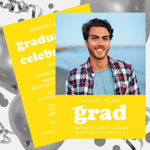 KABELRETRO HAT SICH AN DER GRAD FOTO GRAD INVITE EINLADUNG