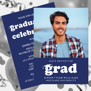 KABELRETRO HAT SICH AN DER GRAD FOTO GRAD INVITE EINLADUNG
