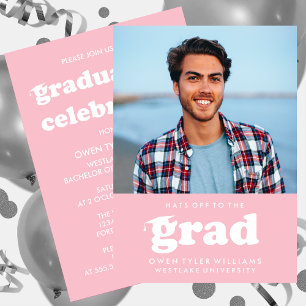 KABELRETRO HAT SICH AN DER GRAD FOTO GRAD INVITE EINLADUNG