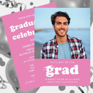 KABELRETRO HAT SICH AN DER GRAD FOTO GRAD INVITE EINLADUNG