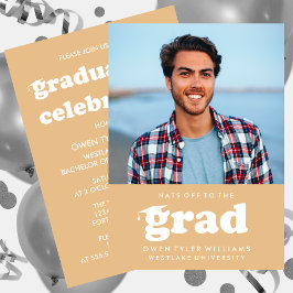 KABELRETRO HAT SICH AN DER GRAD FOTO GRAD INVITE EINLADUNG