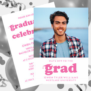 KABELRETRO HAT SICH AN DER GRAD FOTO GRAD INVITE EINLADUNG