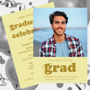 KABELRETRO HAT SICH AN DER GRAD FOTO GRAD INVITE EINLADUNG