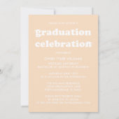 KABELRETRO HAT SICH AN DER GRAD FOTO GRAD INVITE EINLADUNG (Rückseite)