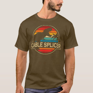 Kabelsplicer Dinosaur T-Shirt
